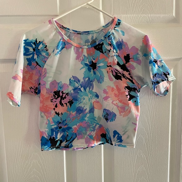 Joy Lab Cropped Rash Guard - XL - Picture 1 of 3